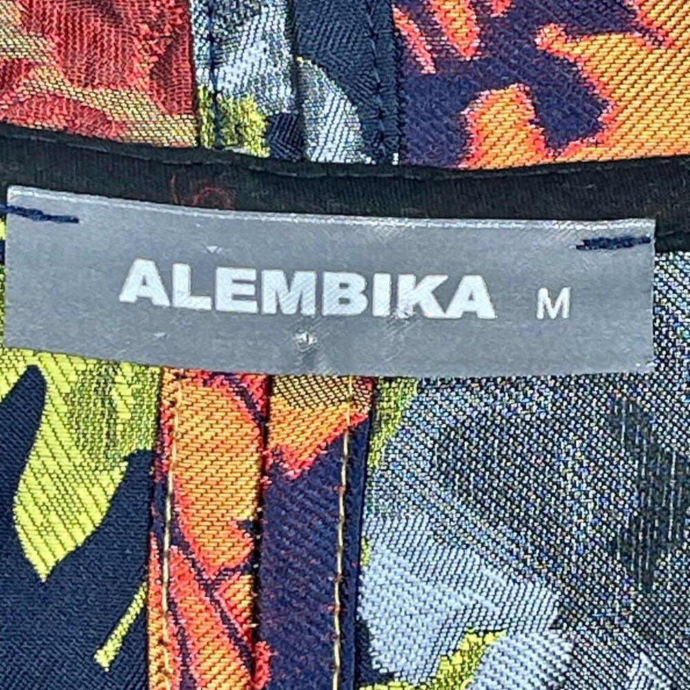 Alembika Floral Patchwork Kimono Jacket Brocade Jacquard Art to Wear Boho Luxe M - Picture 5 of 13